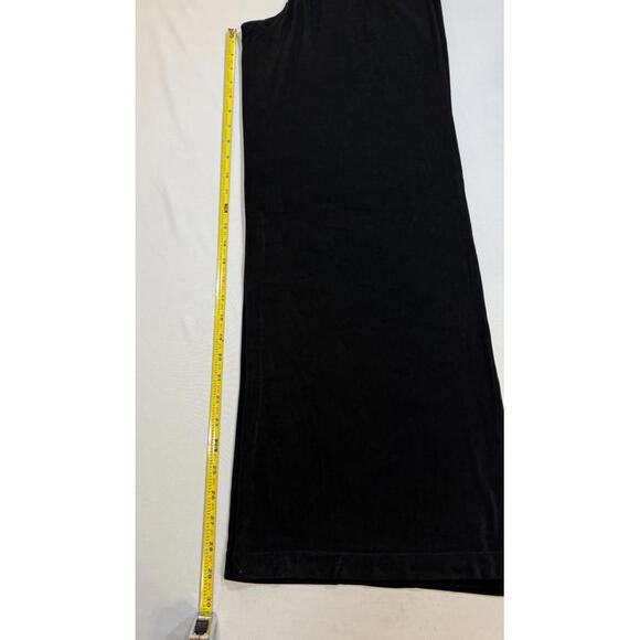 Chico’s Travelers Black Flowy Wide Leg Pull‎ On Pants Size 1 (small) - Picture 4 of 8